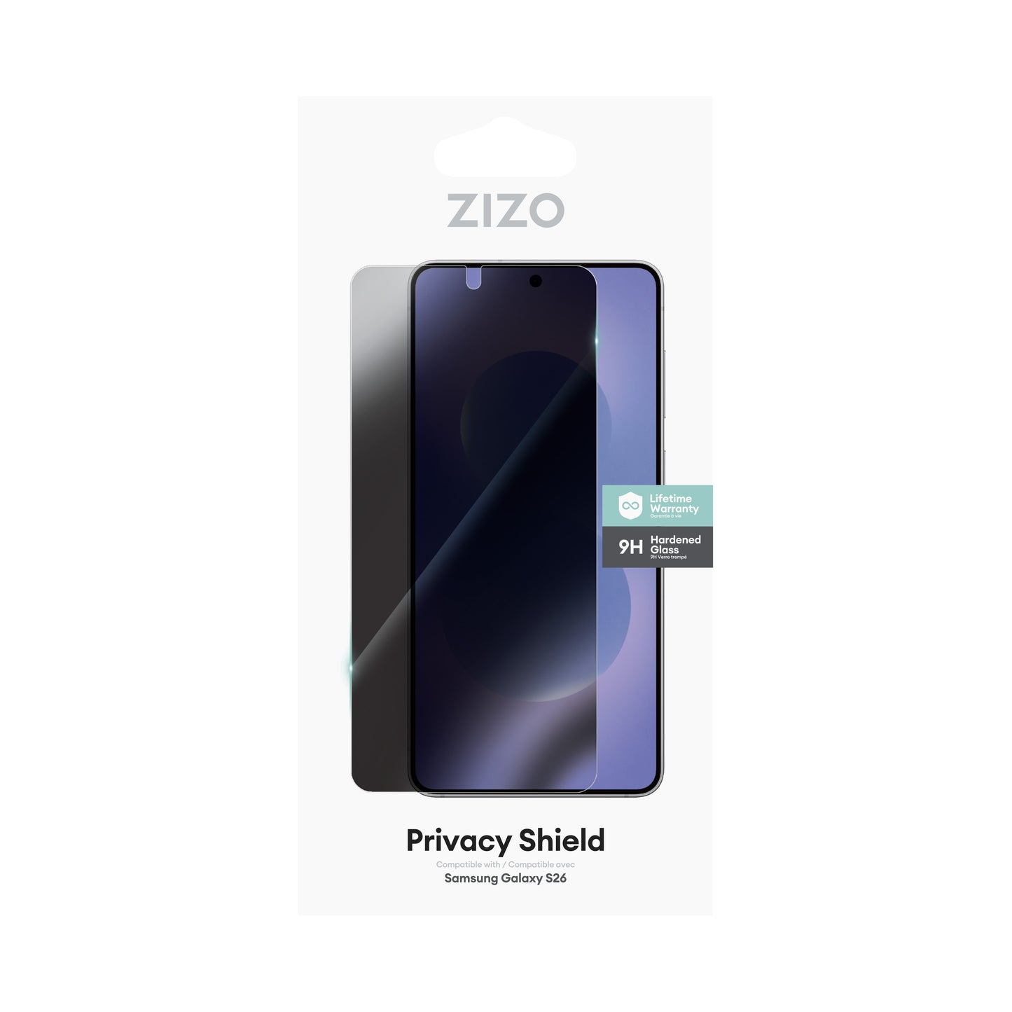 ZIZO PRIVACY Tempered Glass Screen Protector for Galaxy S26