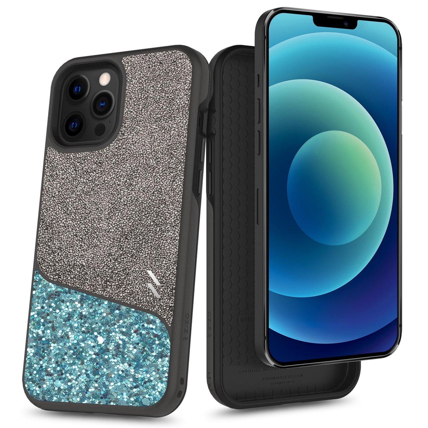 ZIZO DIVISION Series iPhone 12 / iPhone 12 Pro Case - Mint - ZIZO Wireless