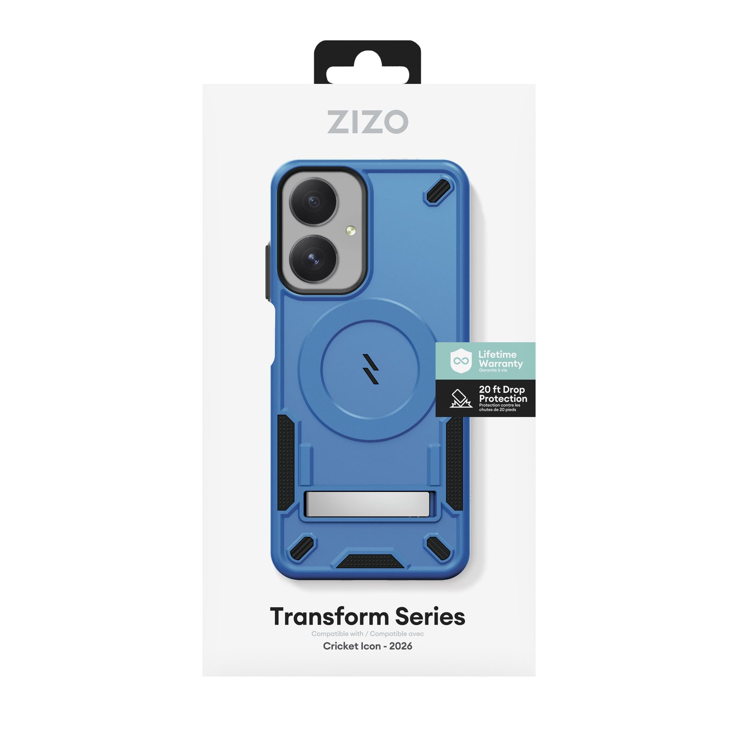 ZIZO TRANSFORM Series Cricket Icon - 2026 Case - Blue - ZIZO Wireless