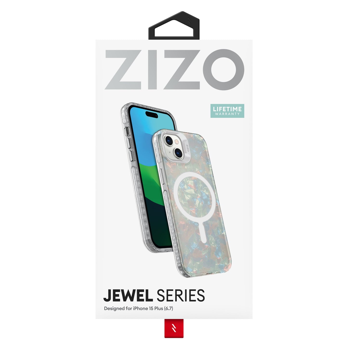 ZIZO JEWEL Series iPhone 15 Plus MagSafe Case - Opal - ZIZO Wireless