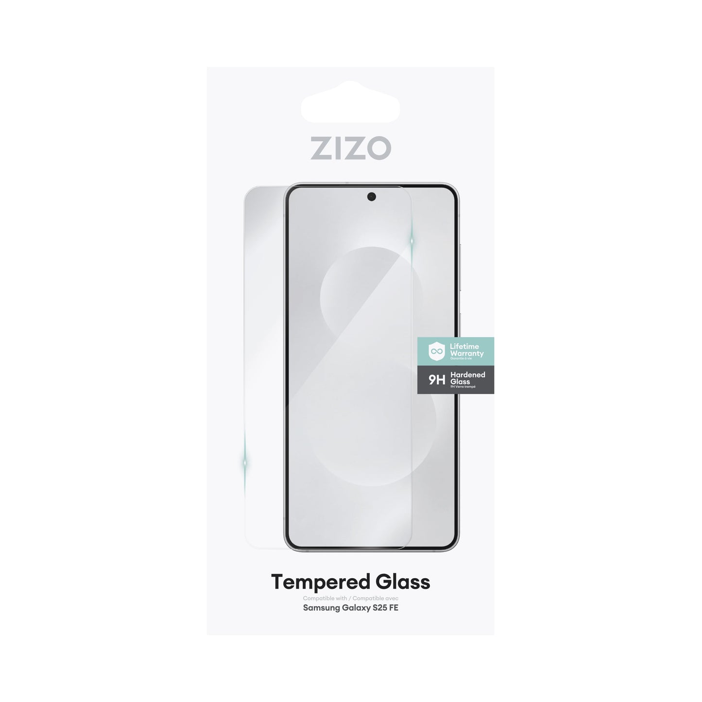 ZIZO TEMPERED GLASS Screen Protector for Galaxy S25 FE - Clear - ZIZO Wireless