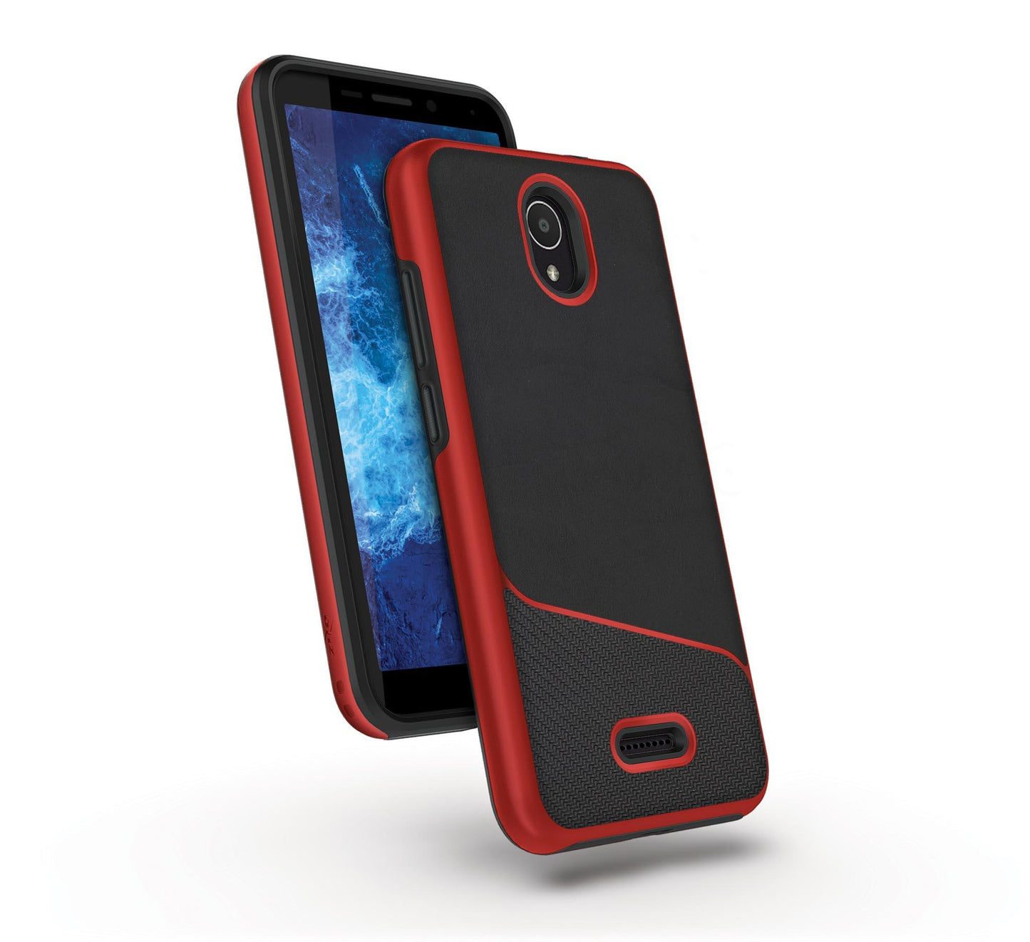 ZIZO DIVISION Series Cricket Icon 2 Case - Black & Red