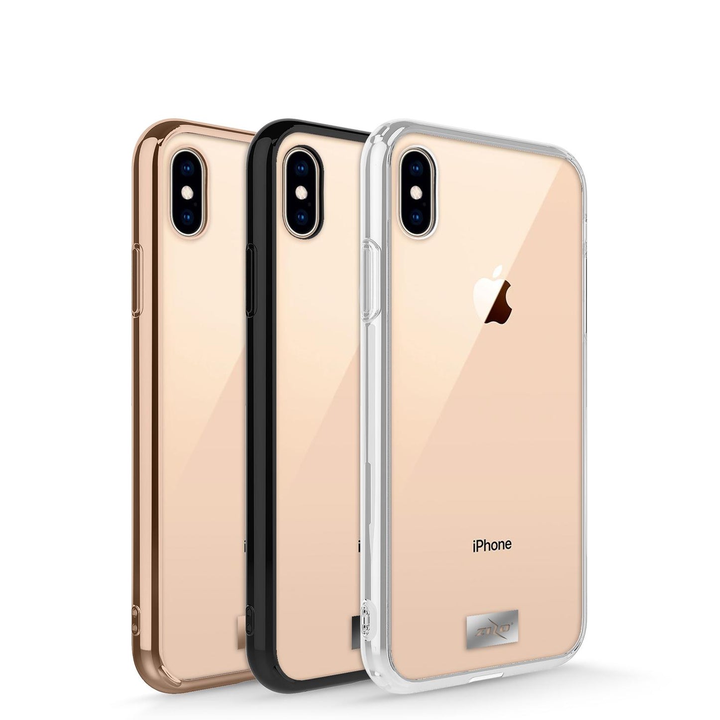 ZIZO REFINE Series iPhone XS Max Case - Black / Clear