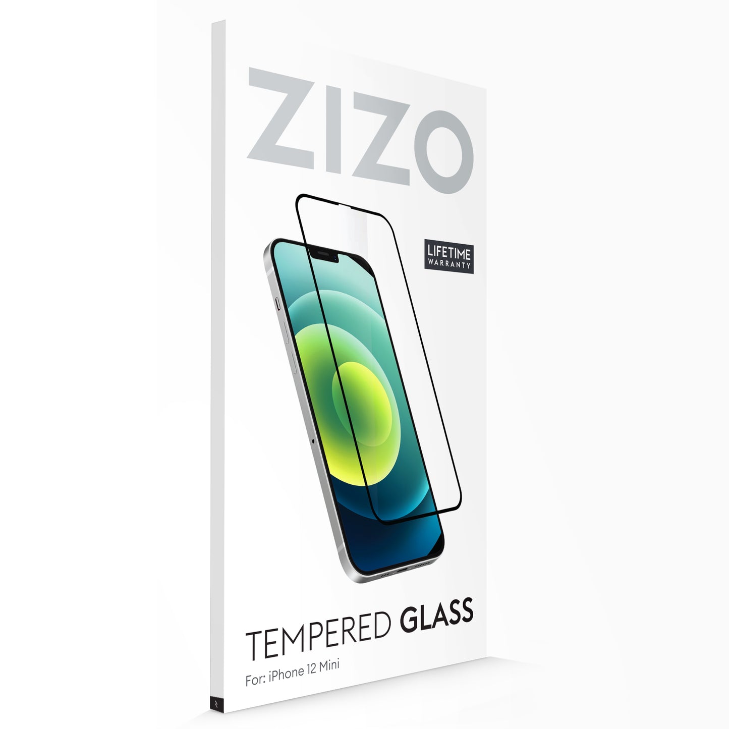 ZIZO TEMPERED GLASS Screen Protector for iPhone 12 Mini - ZIZO Wireless