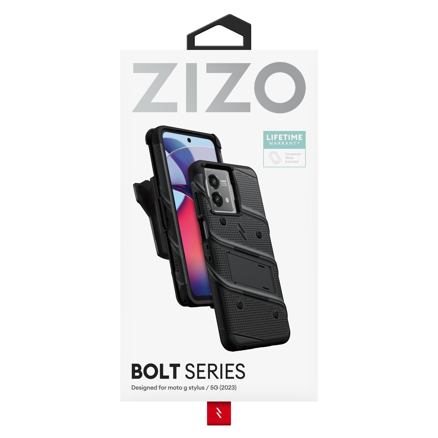ZIZO BOLT Bundle moto g stylus (2023) Case - Black