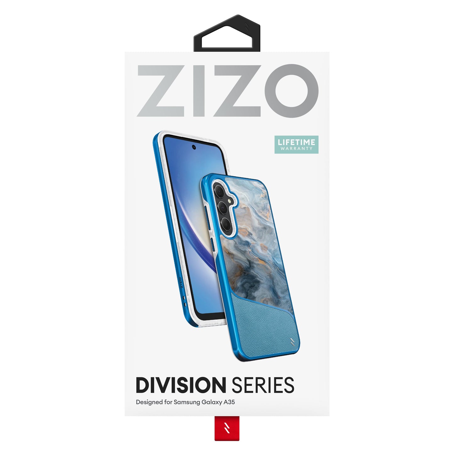 ZIZO DIVISION Series Galaxy A35 Case - Marble