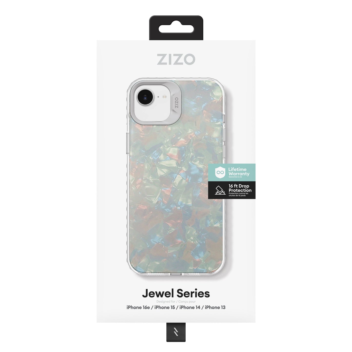 ZIZO JEWEL Series iPhone 16e Case - Opal - ZIZO Wireless