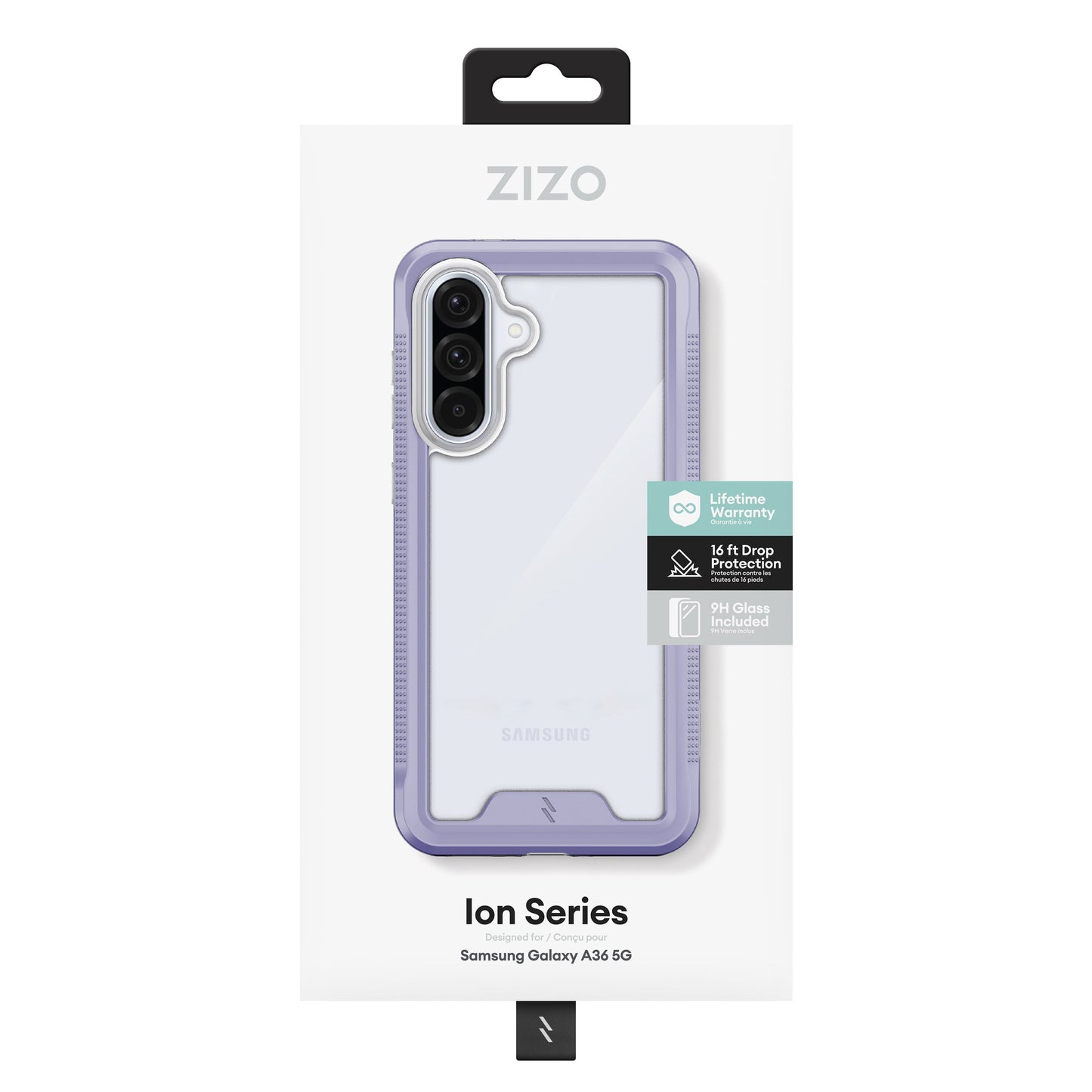 ZIZO ION Series Galaxy A36 5G Case - Purple