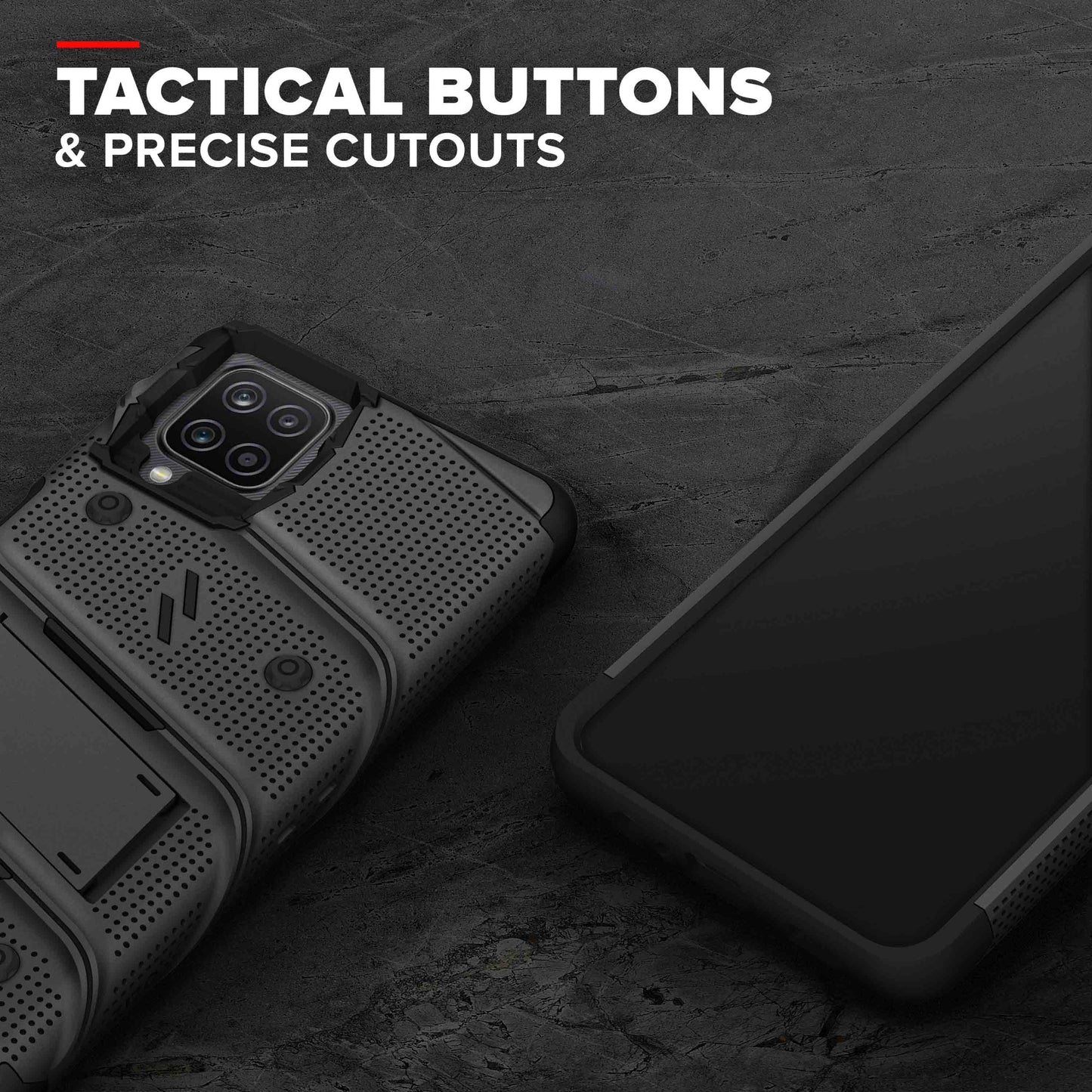 ZIZO BOLT Series Galaxy A12 Case - ZIZO Wireless