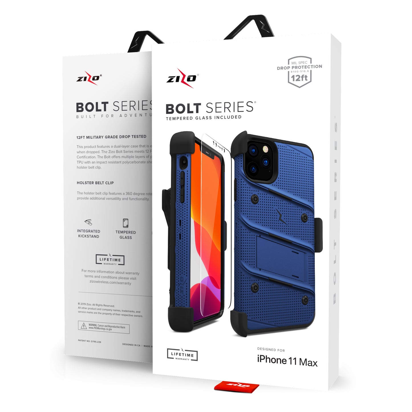 ZIZO BOLT Series iPhone 11 Pro Max Case - ZIZO Wireless