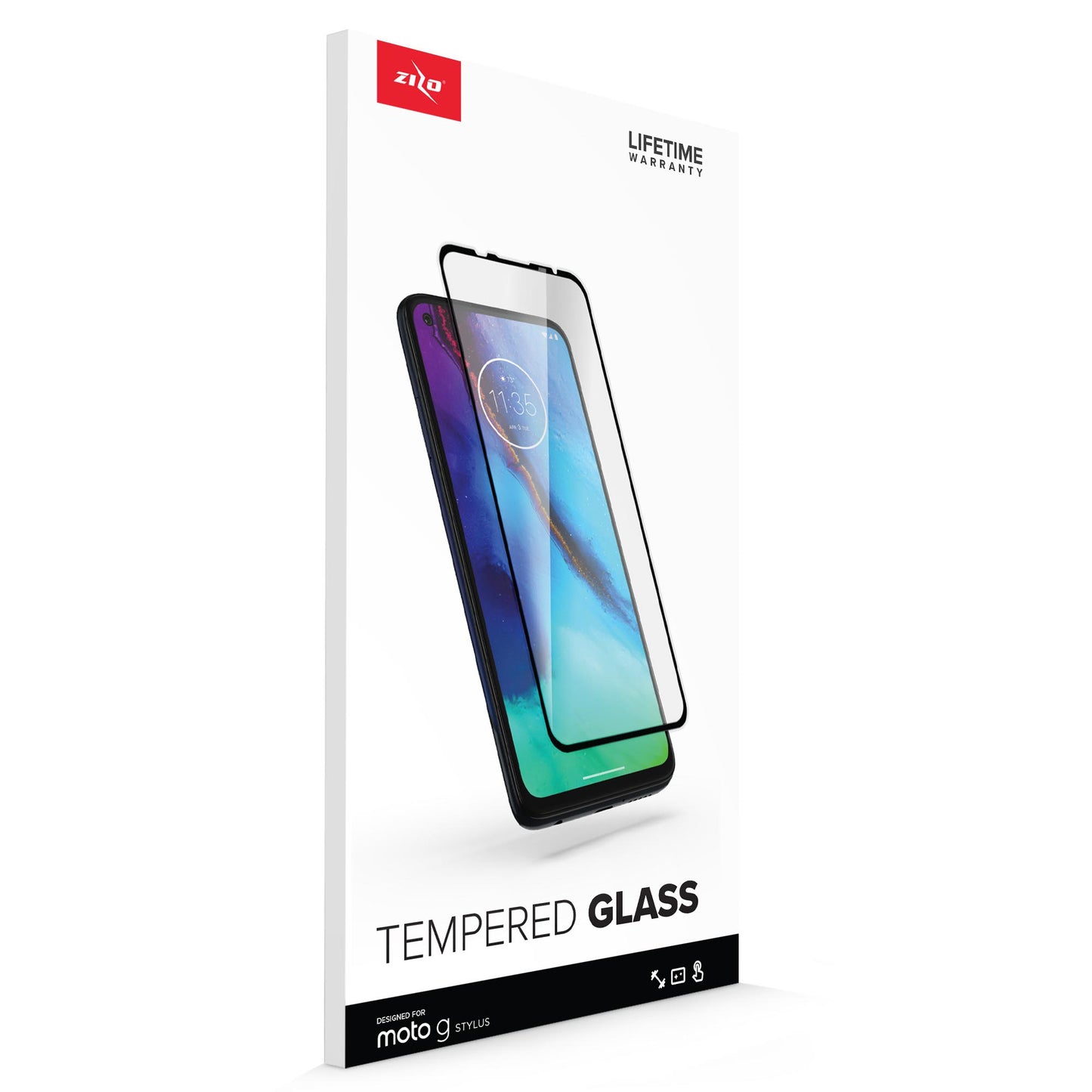 ZIZO TEMPERED GLASS Screen Protector for Moto G Stylus (2020) - ZIZO Wireless