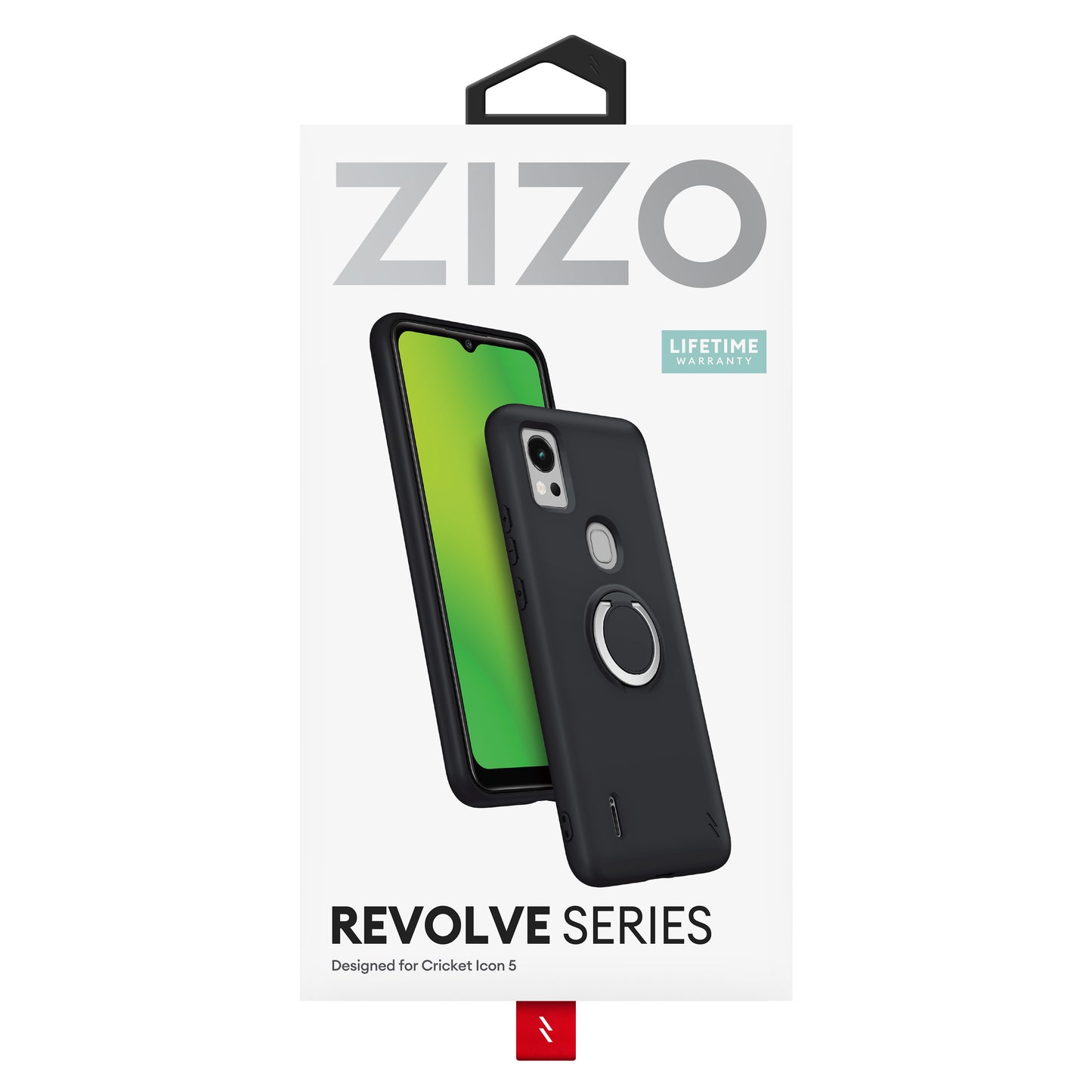 ZIZO REVOLVE Series Cricket Icon 5 Case - Black - ZIZO Wireless