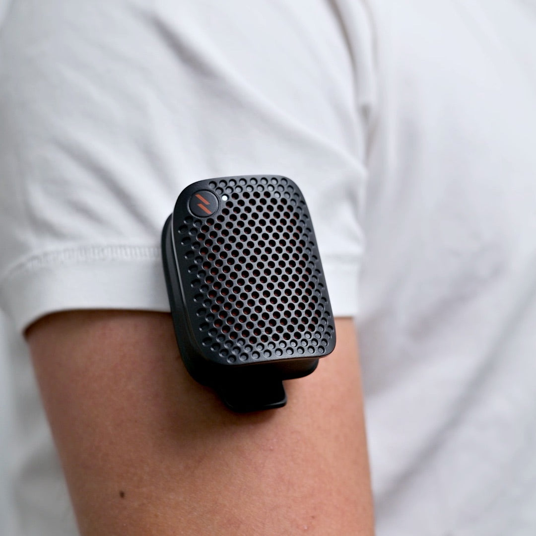 ZIZO Sonic Clip Ultra-Portable Wearable Speaker - Black
