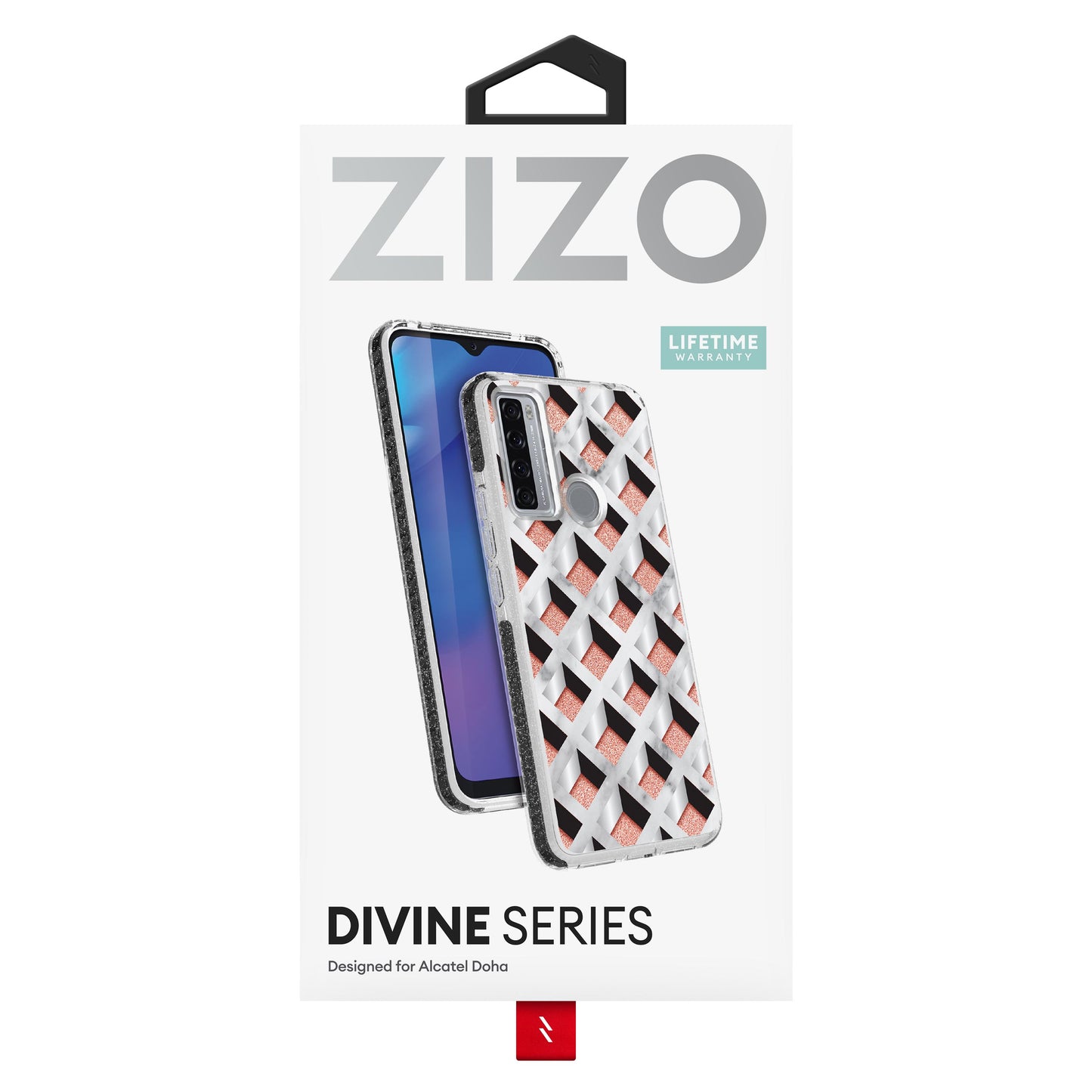 ZIZO DIVINE Series TCL 20 XE Case - Geo