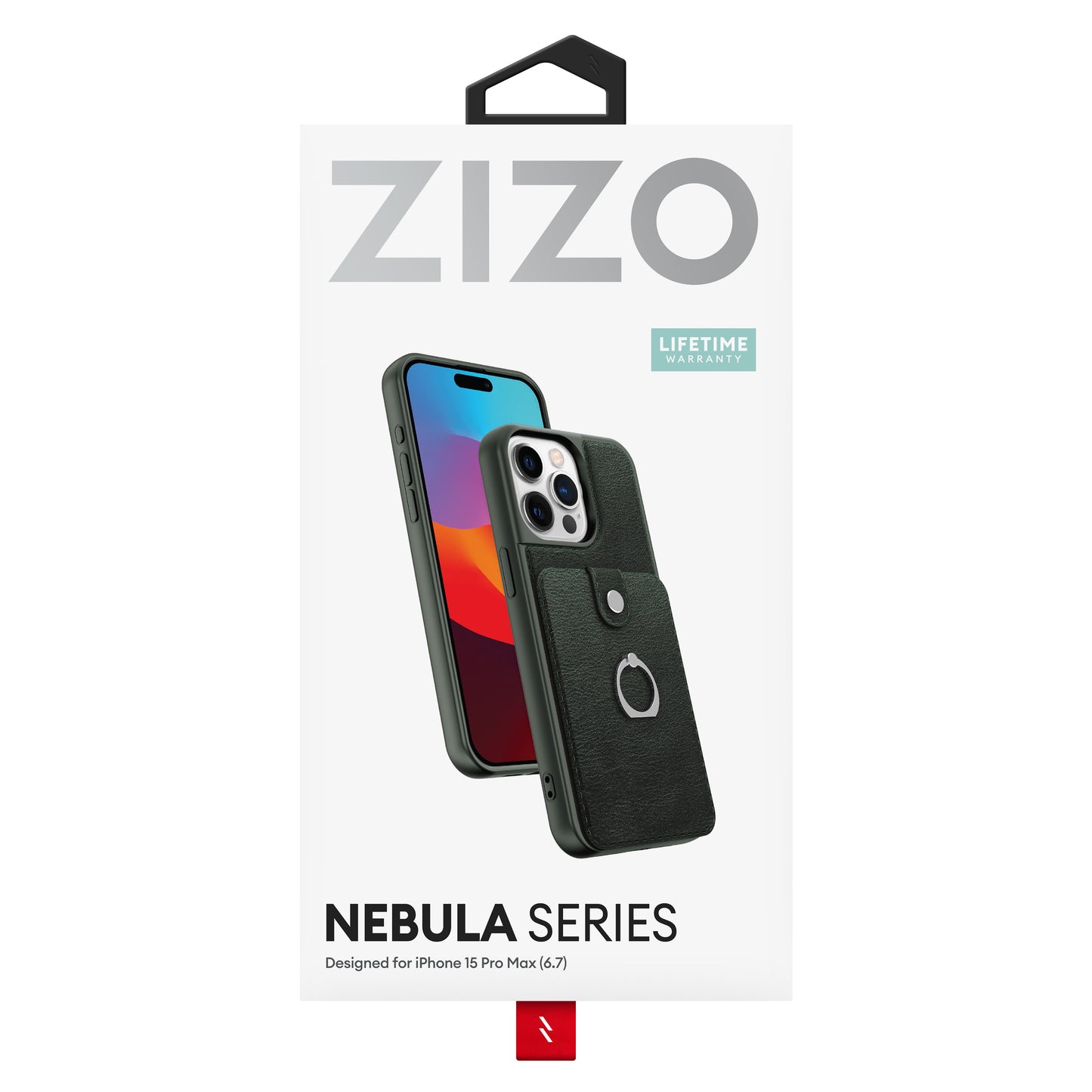 ZIZO Nebula Series iPhone 15 Pro Max Case - Forest Green - ZIZO Wireless