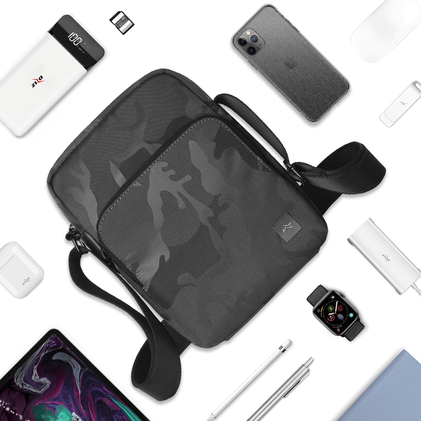 ZIZO Gear Camo Cross Body Bag