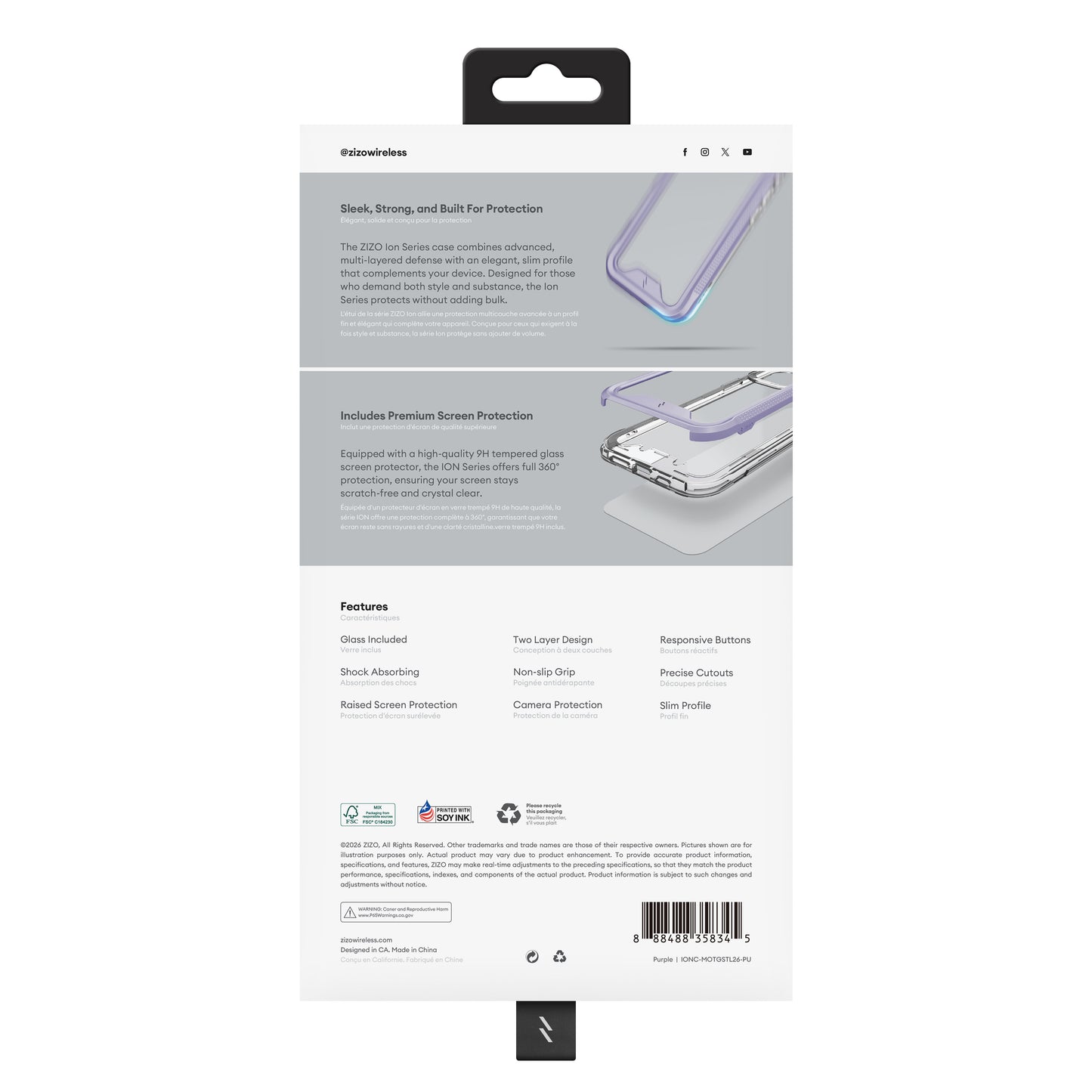 ZIZO ION Series moto g stylus - 2026 / 2025 Case