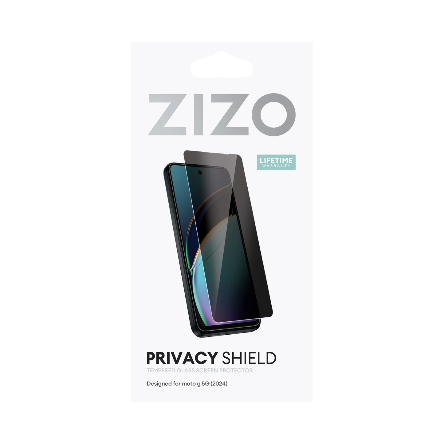 ZIZO PRIVACY Tempered Glass Screen Protector for moto g 5G (2024)