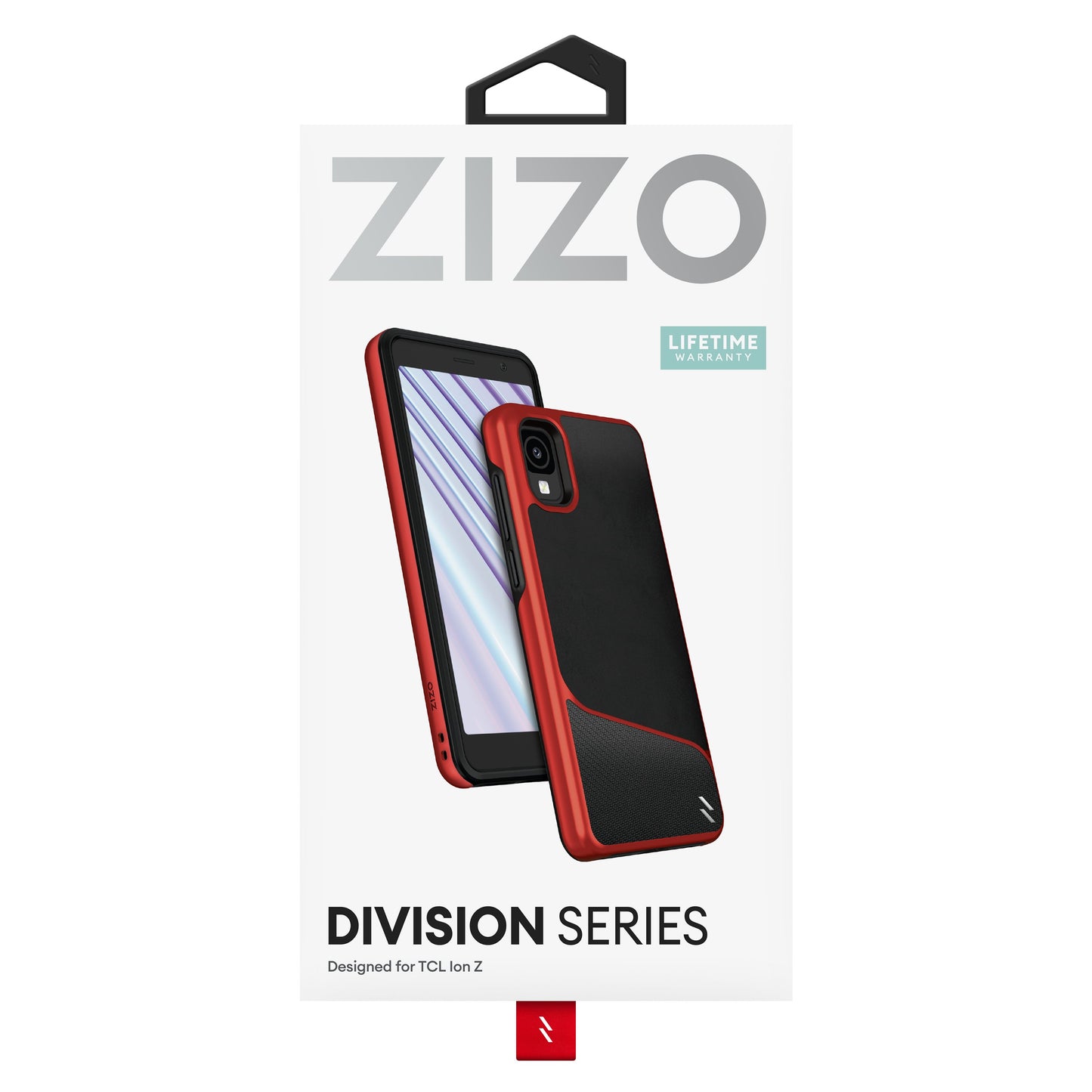 ZIZO DIVISION Series TCL ION z Case - Black & Red
