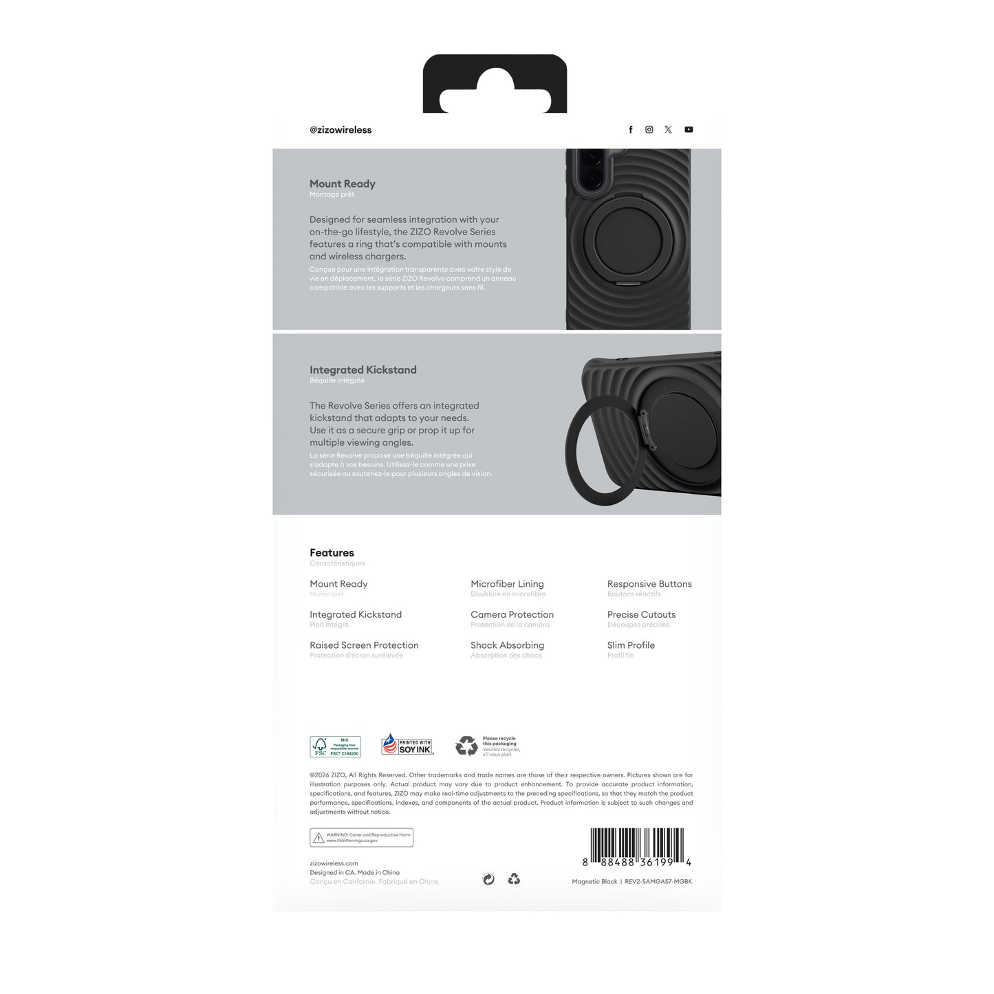 ZIZO REVOLVE Series Galaxy A57 5G Case