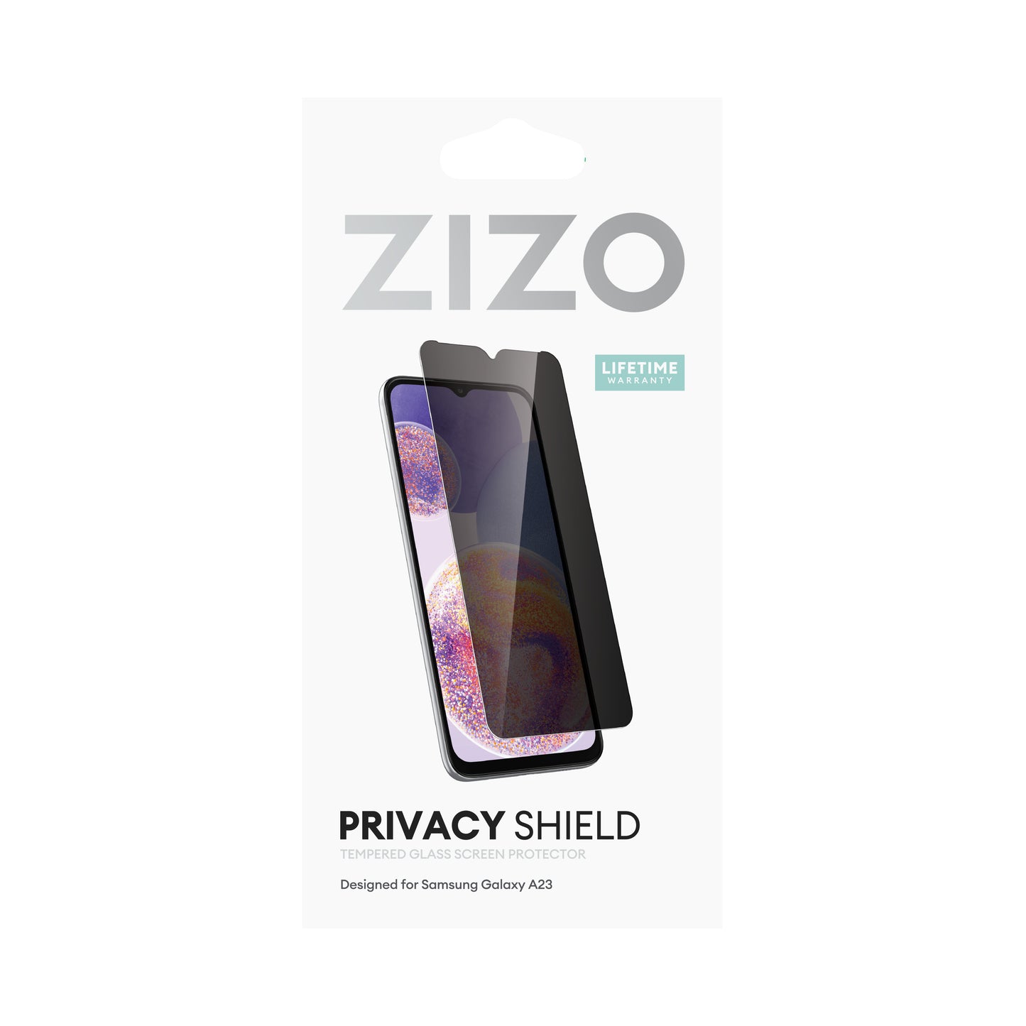 ZIZO PRIVACY Tempered Glass Screen Protector for Galaxy A23 5G - Privacy - ZIZO Wireless