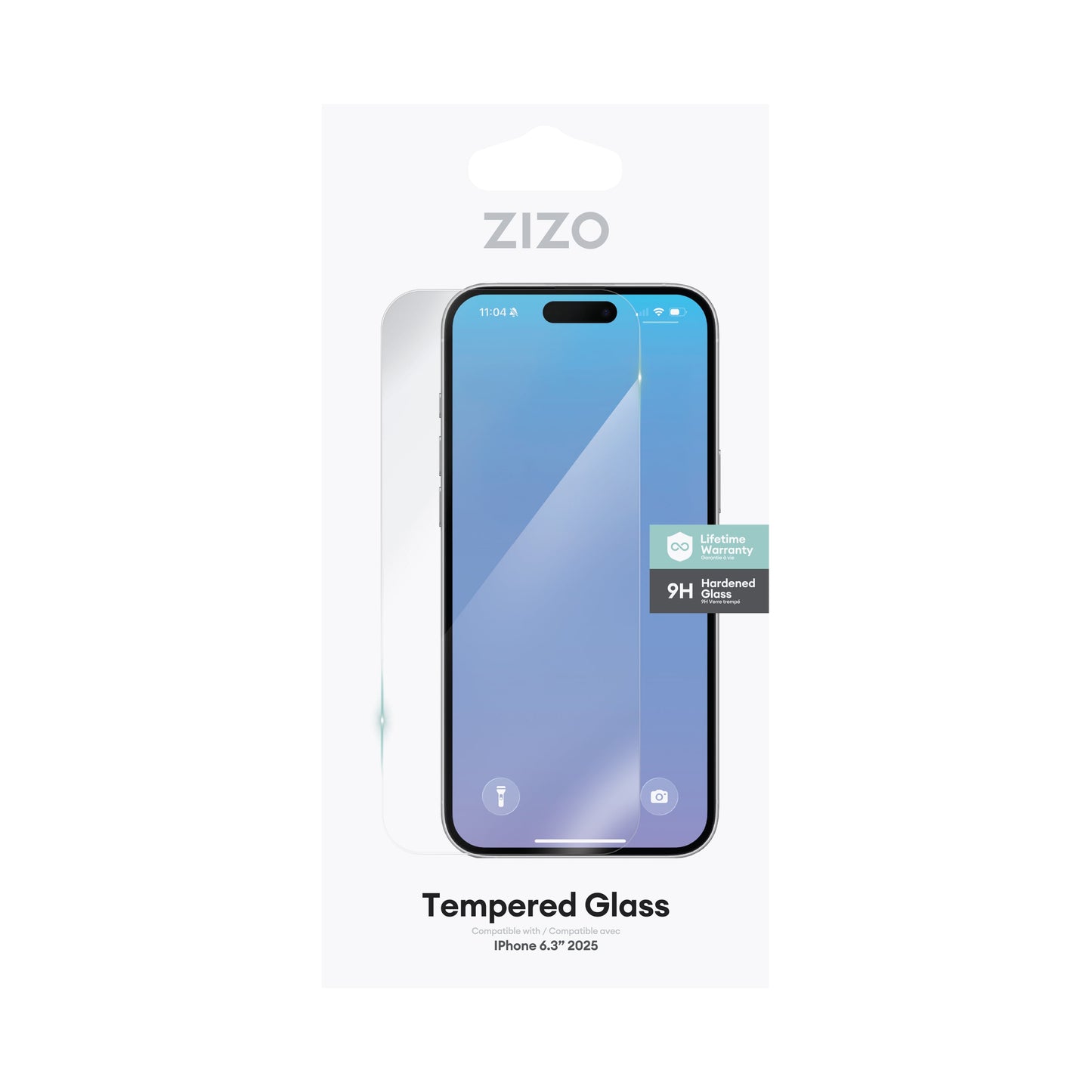 ZIZO TEMPERED GLASS Screen Protector for iPhone 17 - Clear