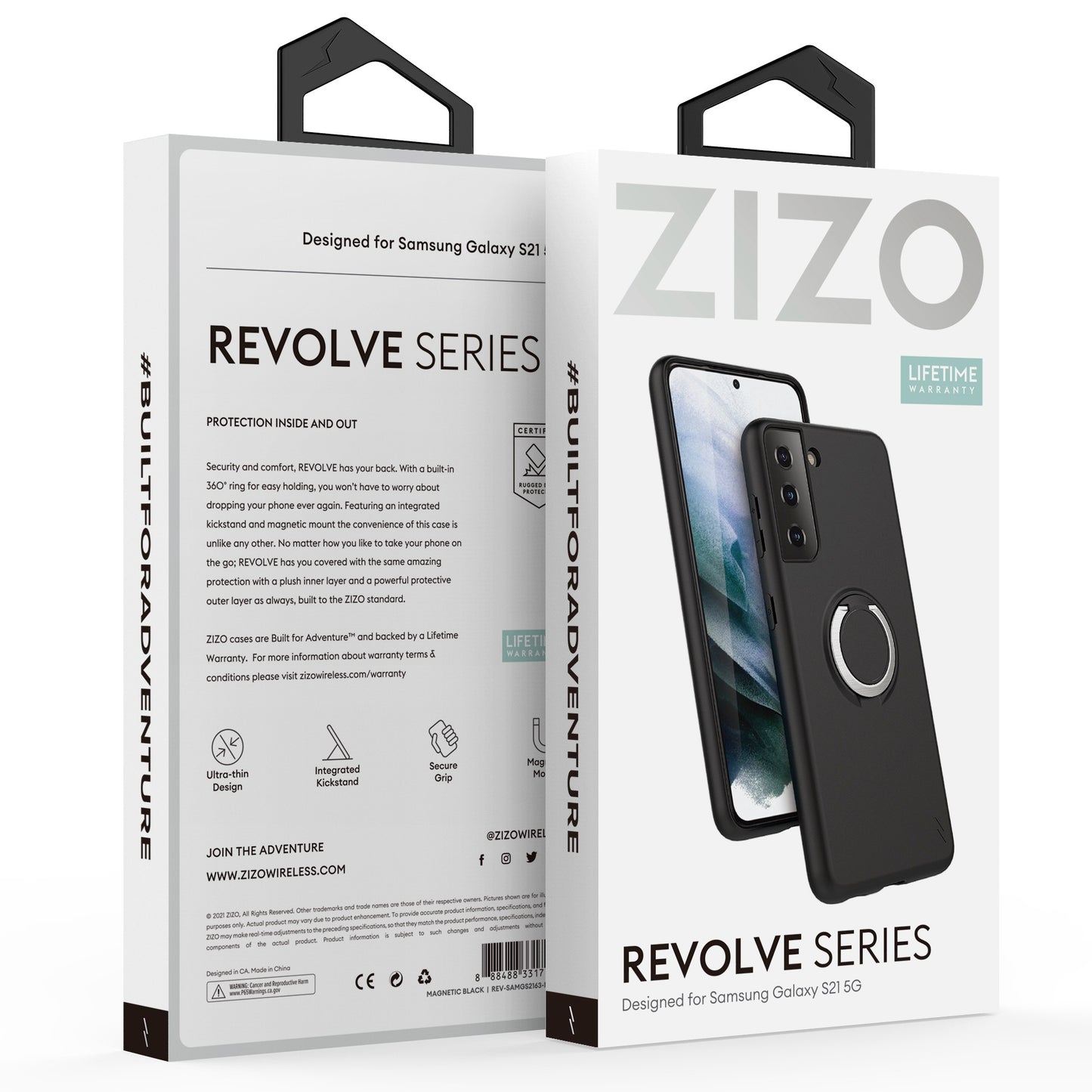 ZIZO REVOLVE Series Galaxy S21 5G Case - ZIZO Wireless