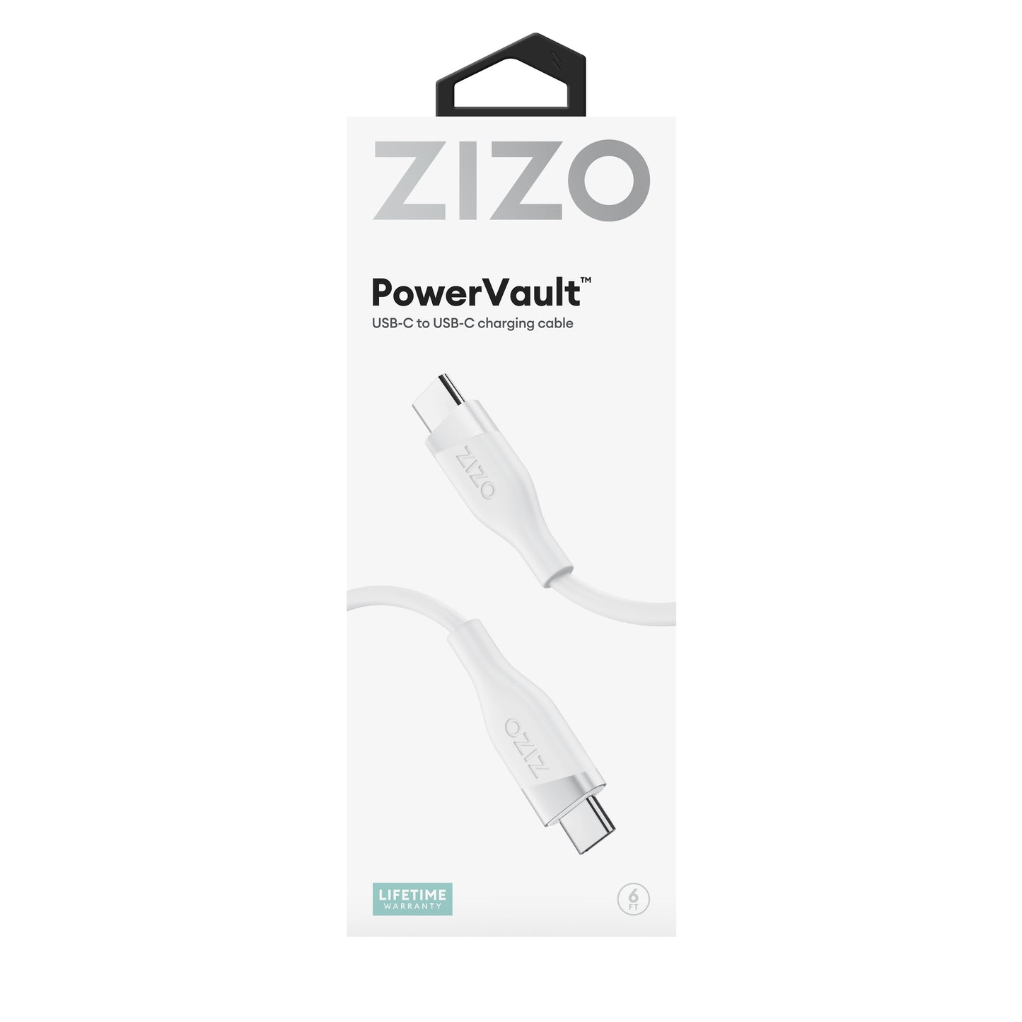 ZIZO PowerVault Cable USB-C to USB-C 6FT - ZIZO Wireless