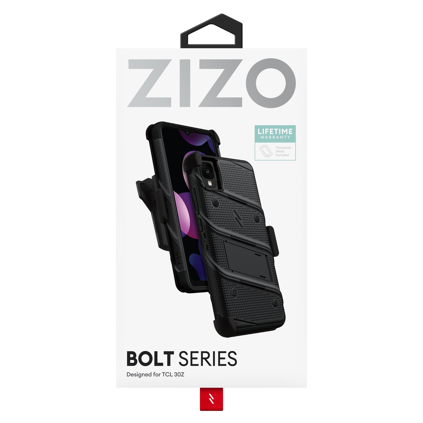 ZIZO BOLT Bundle TCL 30 Z Case