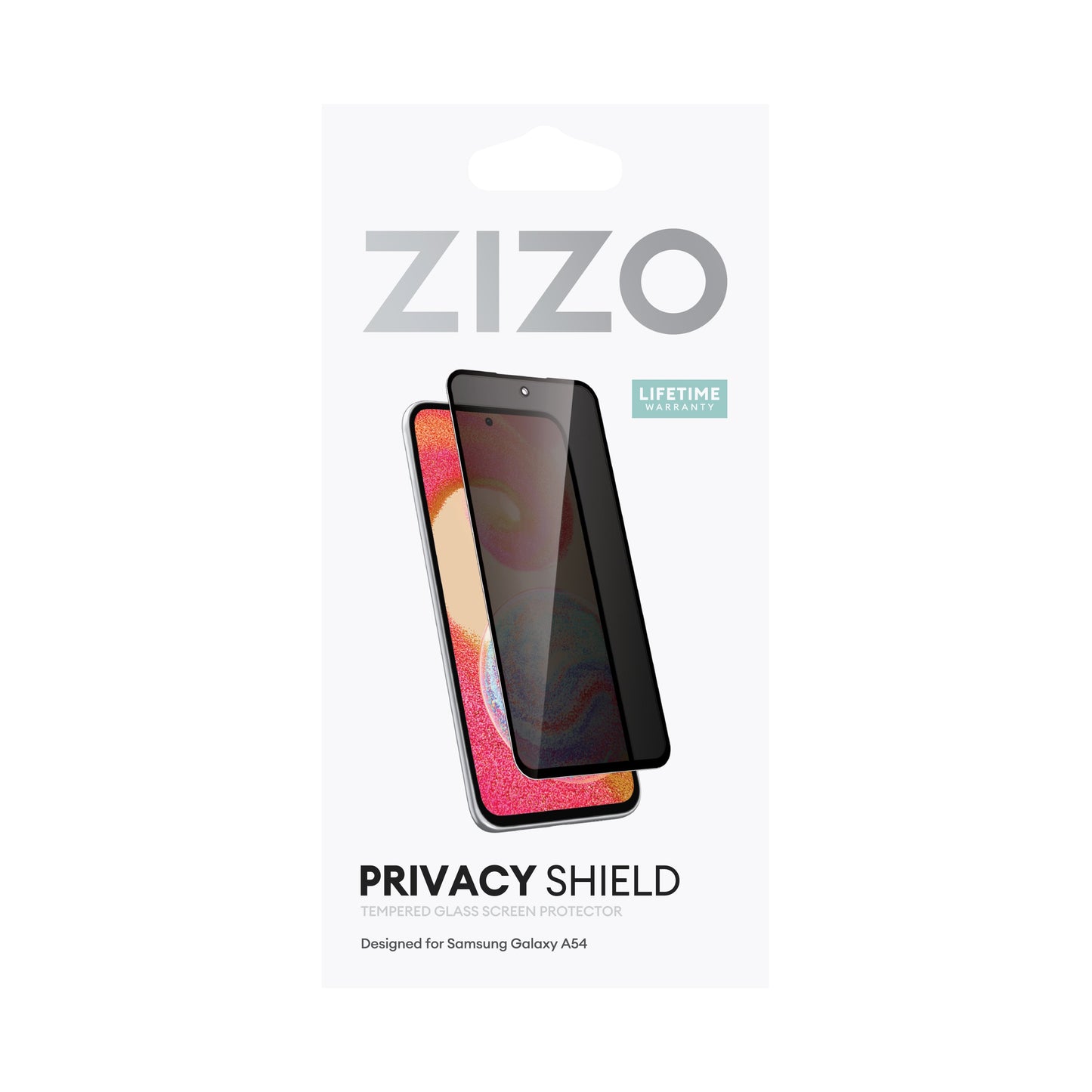 ZIZO PRIVACY Tempered Glass Screen Protector for Galaxy A54 5G - Privacy - ZIZO Wireless