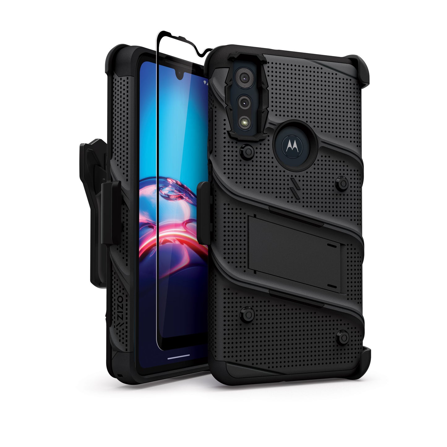 ZIZO BOLT Series Moto E (2020) Case - Black