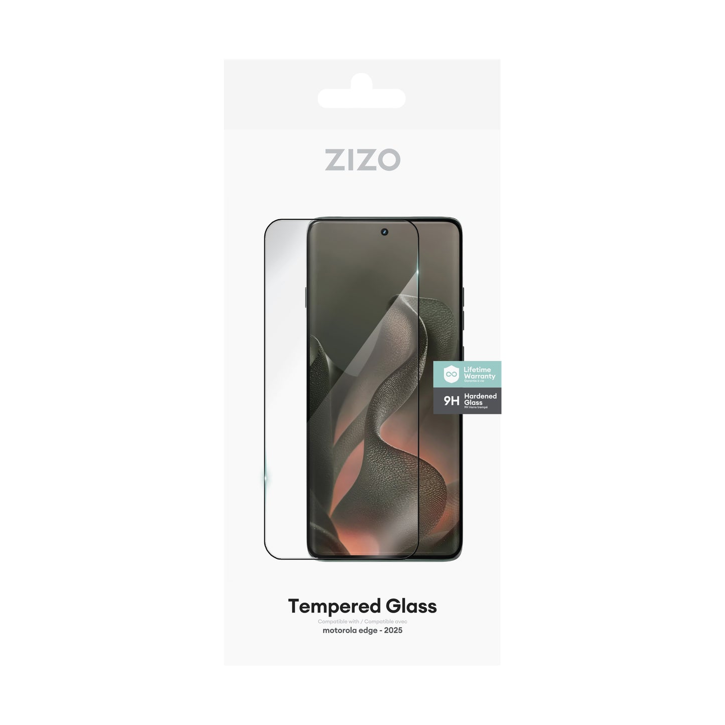ZIZO TEMPERED GLASS Screen Protector for moto edge 2025 - Clear