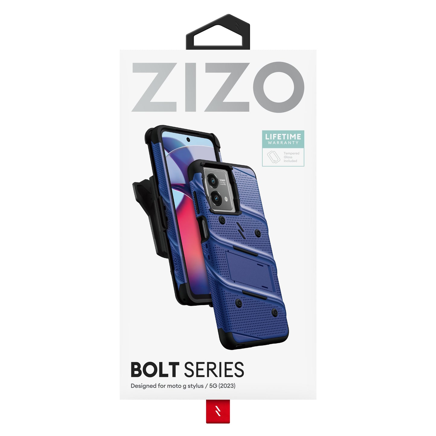 ZIZO BOLT Bundle moto g stylus (2023) Case - Blue
