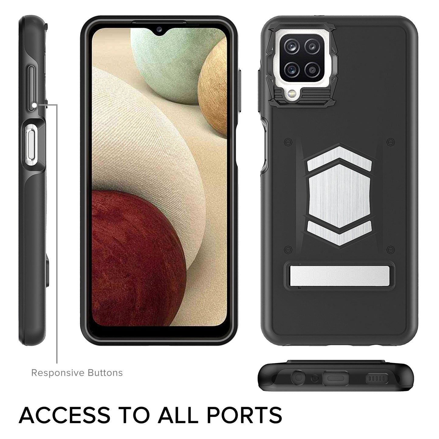 ZIZO ELECTRO Series Galaxy A12 Case - ZIZO Wireless