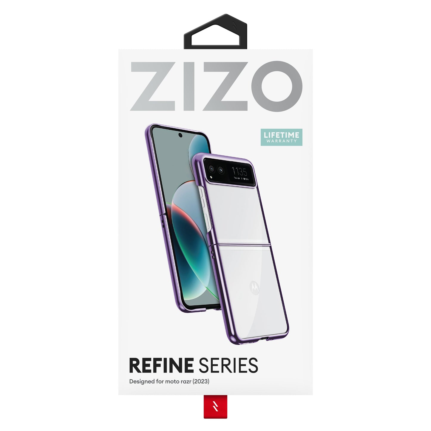 ZIZO REFINE Series moto razr 2023 Case - Purple - ZIZO Wireless