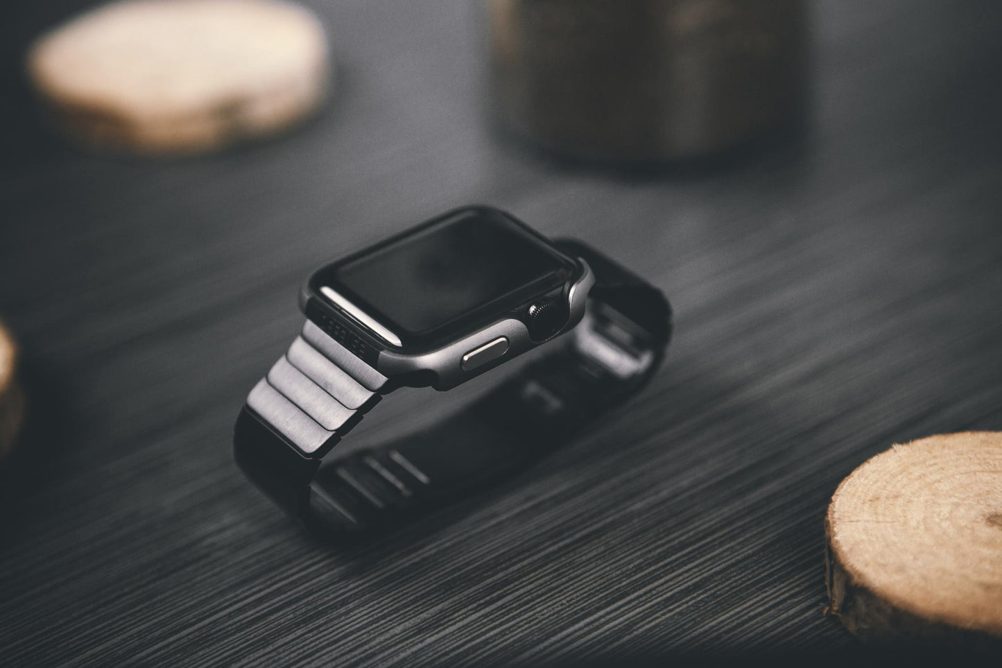 Zizo Shock Series for Apple Watch 38mm, Aluminum Metal Bumper Hybrid Case