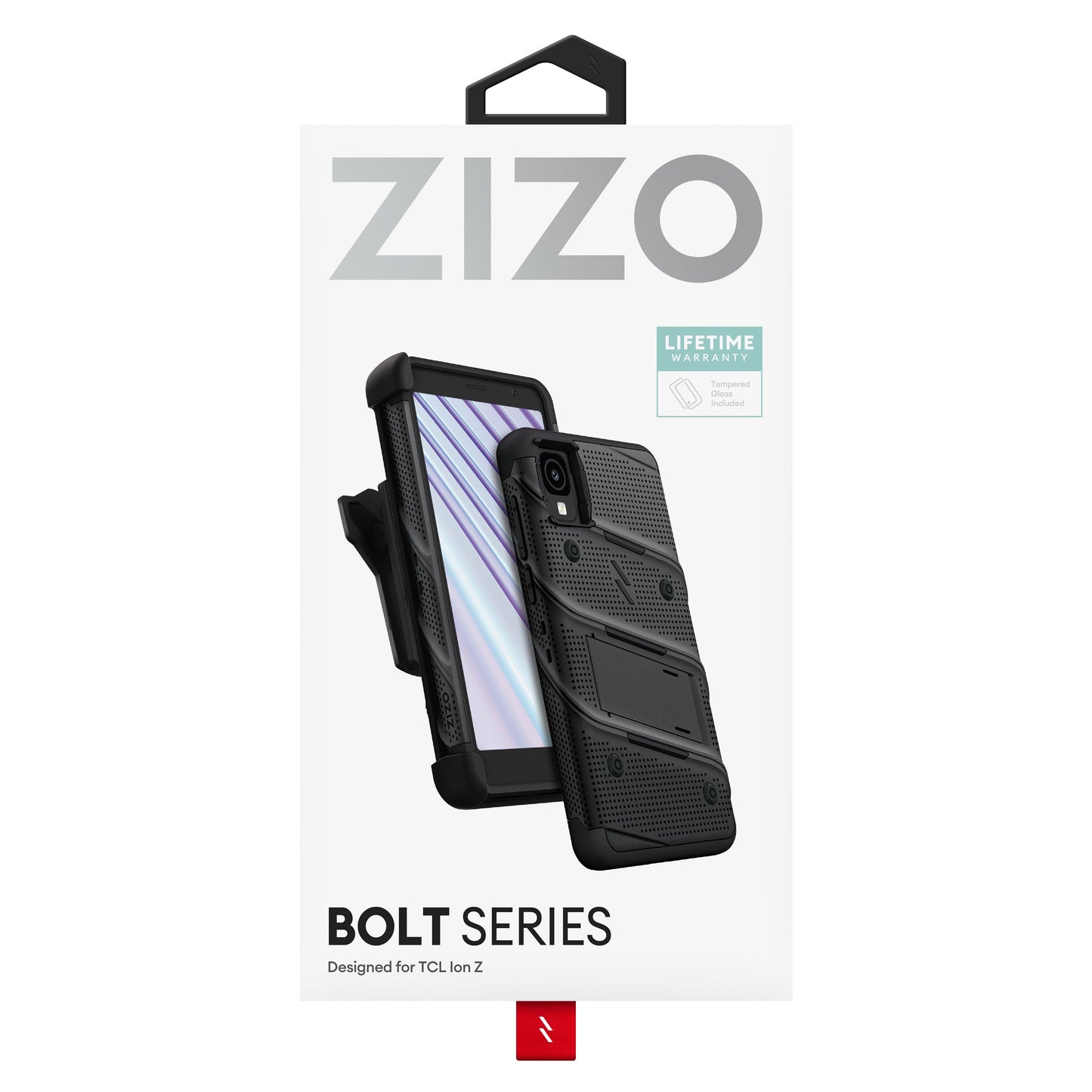 ZIZO BOLT Bundle TCL ION z Case