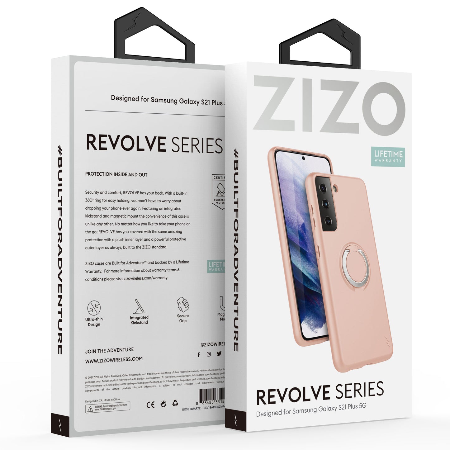 ZIZO REVOLVE Series Galaxy S21+ 5G Case - ZIZO Wireless