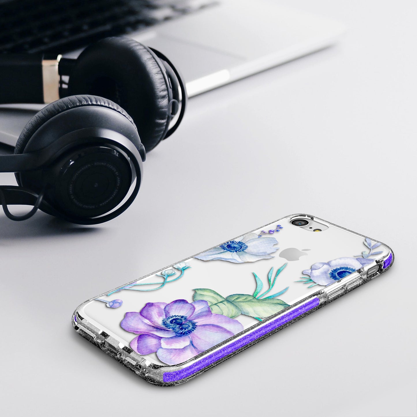ZIZO DIVINE Series iPhone SE (3rd and 2nd gen)/8/7 Case - Lilac - ZIZO Wireless