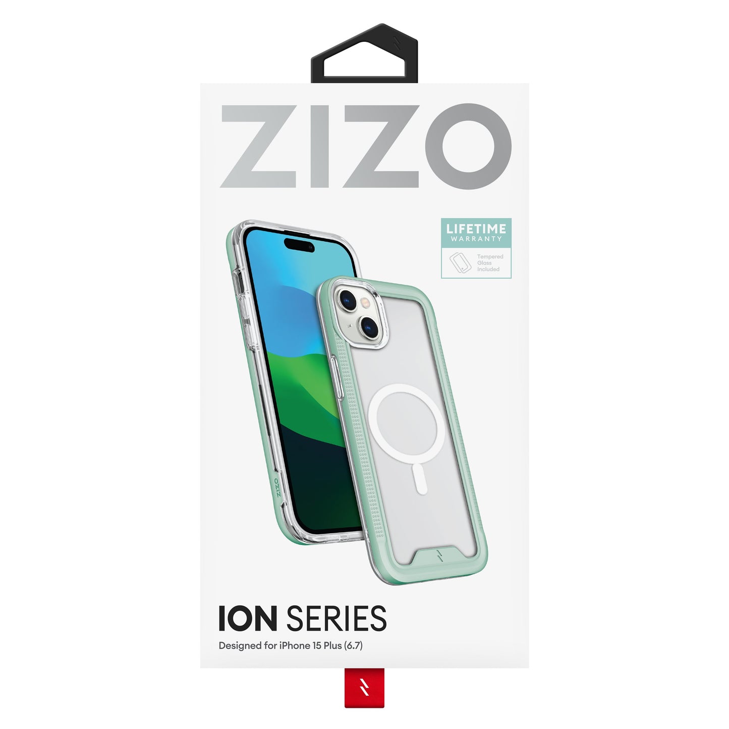 ZIZO ION Series with Magsafe iPhone 15 Plus Case - Mint - ZIZO Wireless