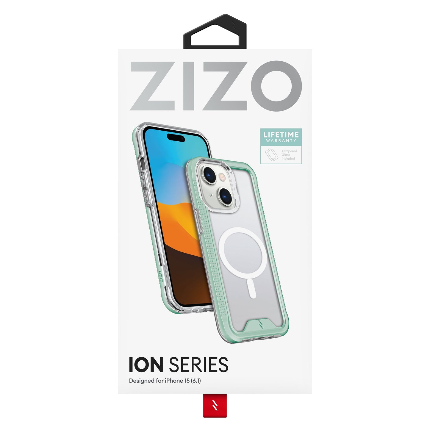 ZIZO ION Series with Magsafe iPhone 15 Case - Mint - ZIZO Wireless
