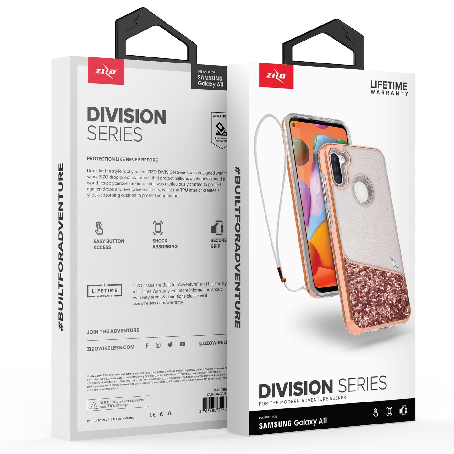 ZIZO DIVISION Series Samsung Galaxy A11 Case - Wanderlust - ZIZO Wireless