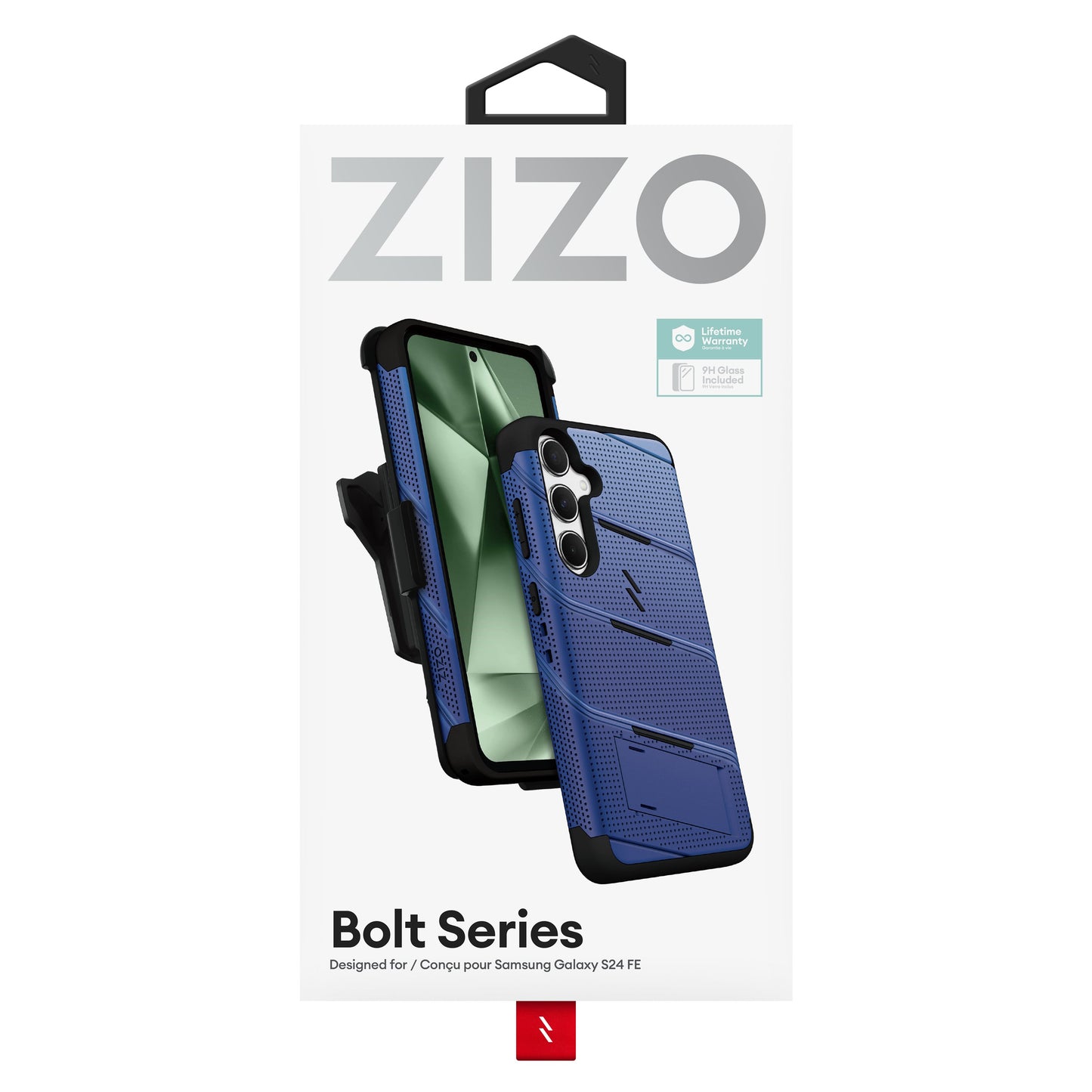 ZIZO BOLT Bundle Galaxy S24 FE Case - Blue