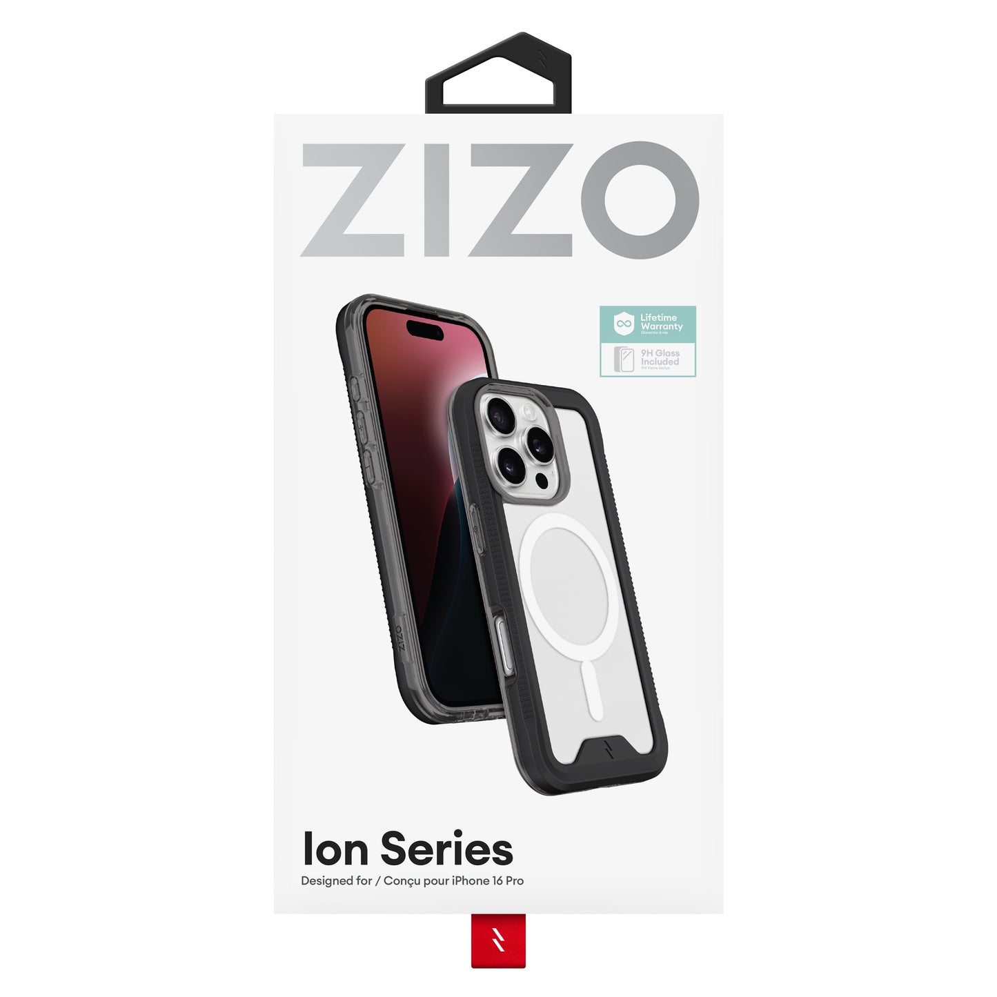 ZIZO ION Series iPhone 16 Pro MagSafe Case - Black