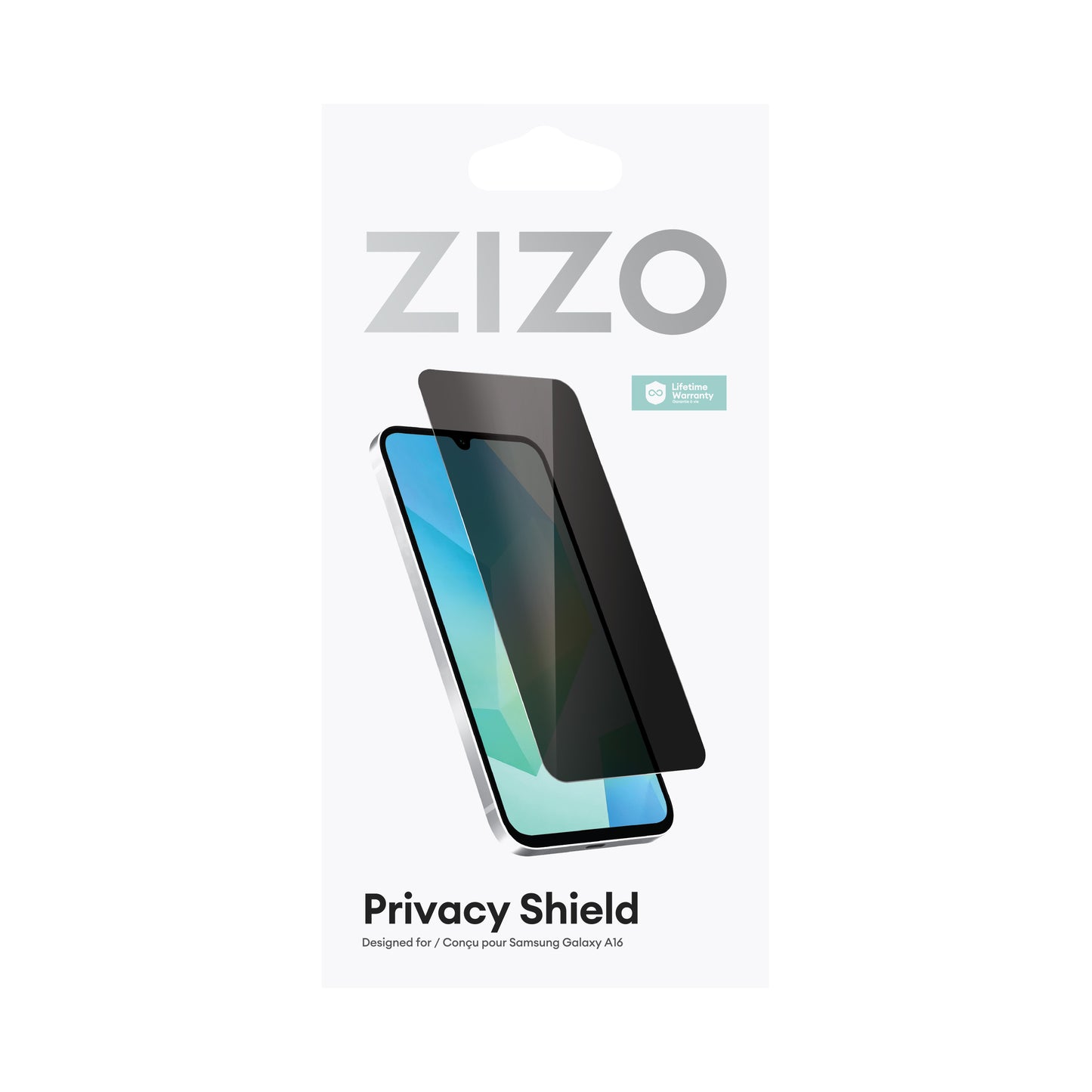 ZIZO PRIVACY Tempered Glass Screen Protector for Galaxy A16 5G - Privacy - ZIZO Wireless