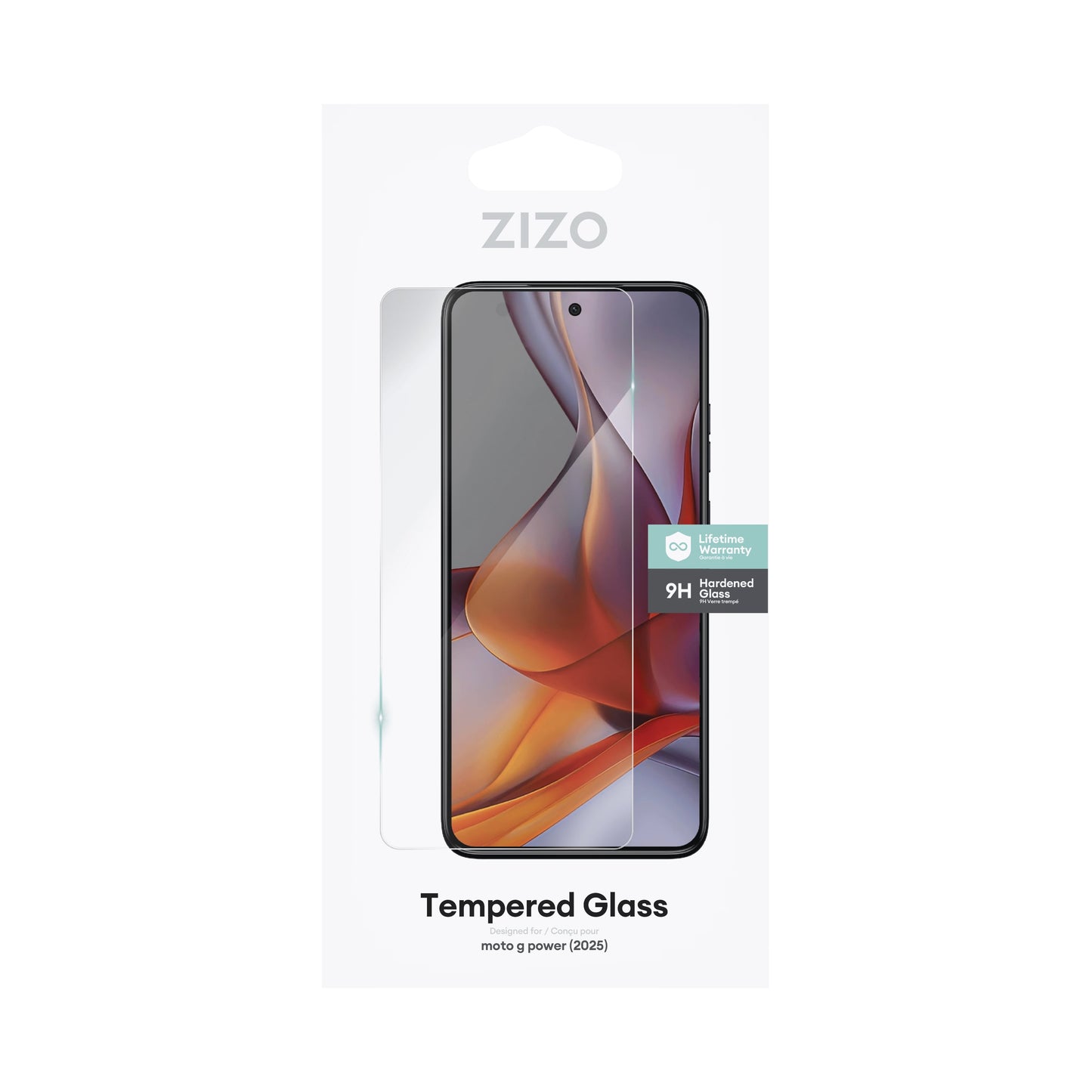 ZIZO TEMPERED GLASS Screen Protector for moto g power - 2025 / 2026