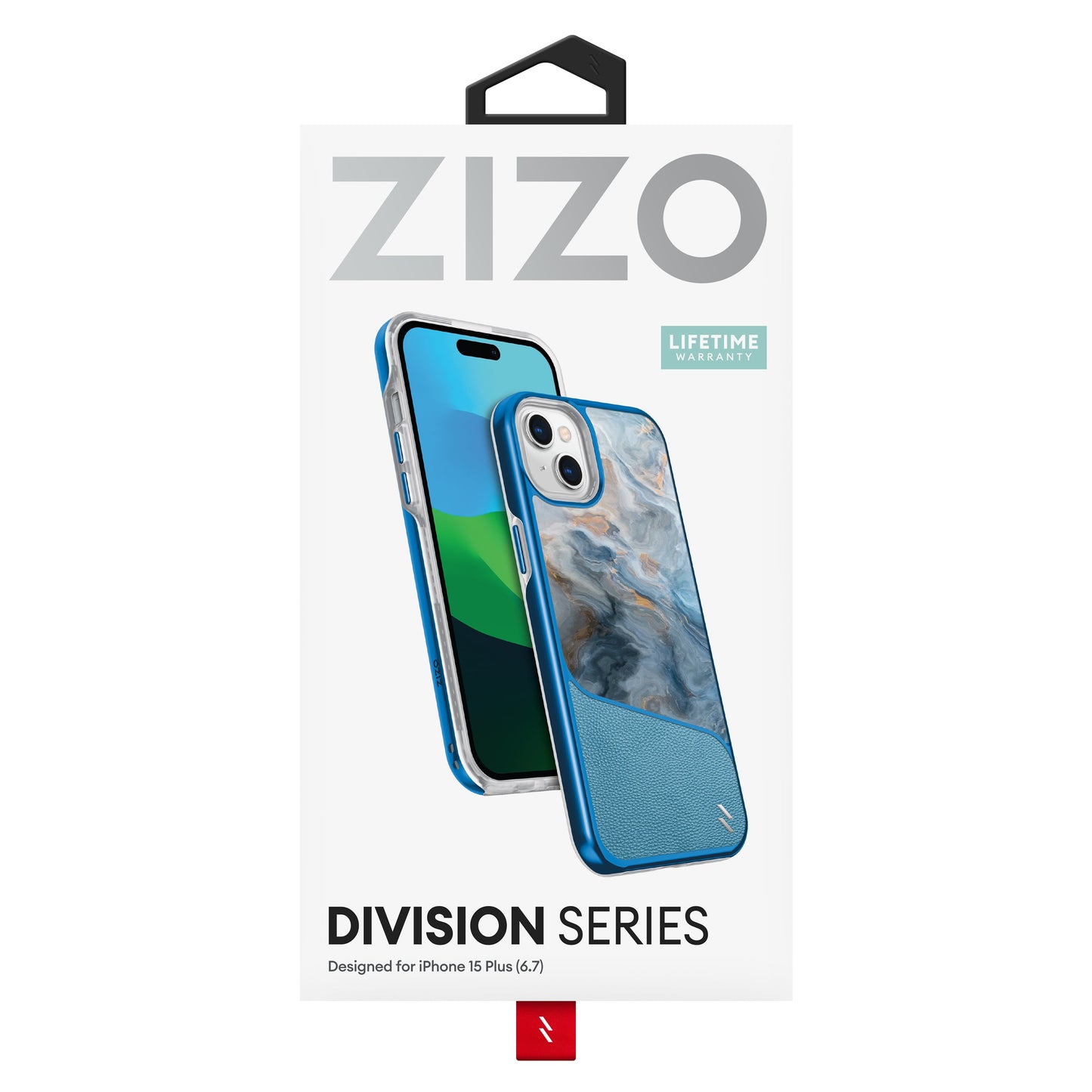 ZIZO DIVISION Series iPhone 15 Plus Case - Marble - ZIZO Wireless