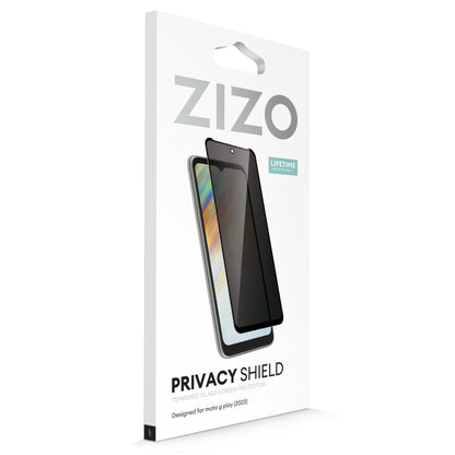 ZIZO PRIVACY Tempered Glass Screen Protector for moto g play (2023) - Privacy