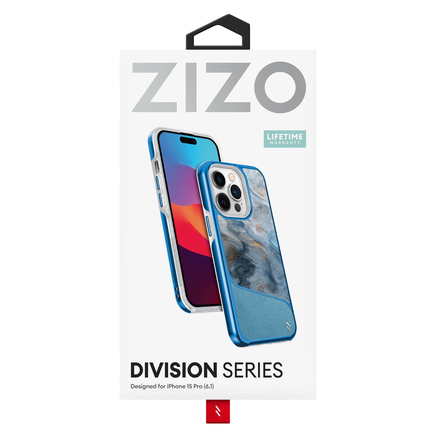 ZIZO DIVISION Series iPhone 15 Pro Case - Marble - ZIZO Wireless