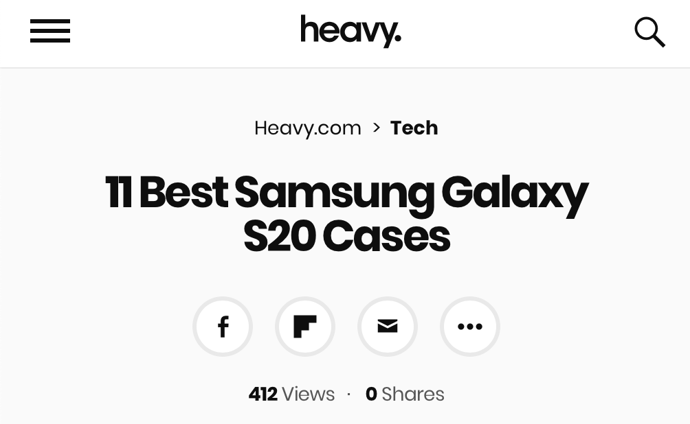 11 Best Samsung Galaxy S20 Cases | ZIZO Bolt Series